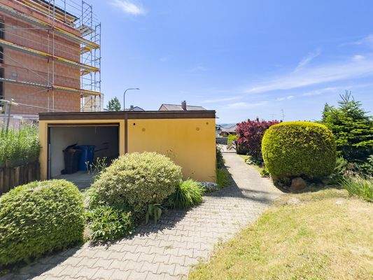 Zugang zu den Garagen