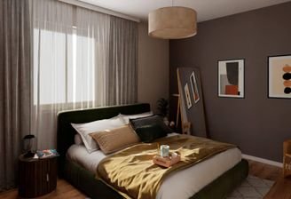 Im Schlafzimmer erwarten Sie erholsame Nächte