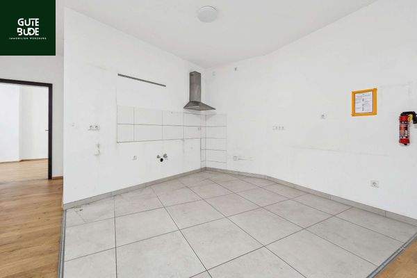 Offene Küche im Wohnzimmer