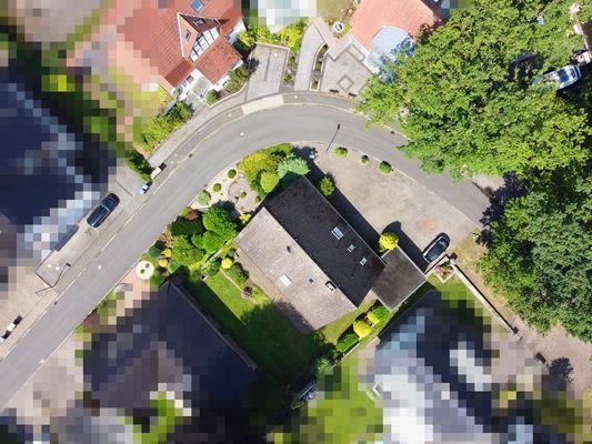 ruhig gelegen in einer Seitenstraße ohne Durchgangsverkehr