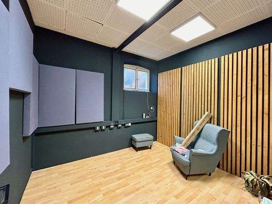 Blick in die Gewerbefläche