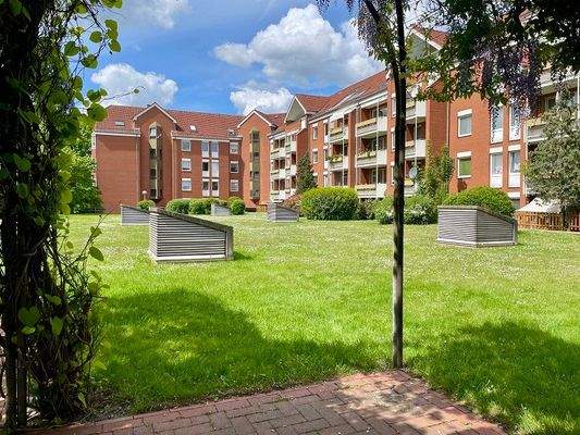 Innenhof mit Grünfläche