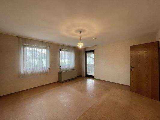 Schlafzimmer Zugang Balkon