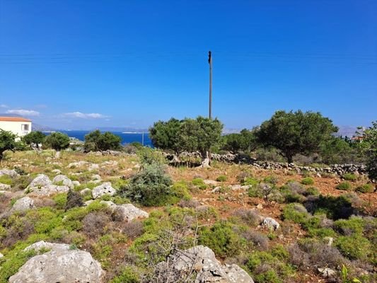 Kreta, Kokkino Chorio: Bebaubares Grundstück mit M