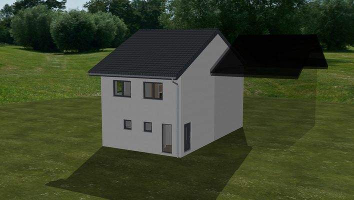 Zugang und Westseite