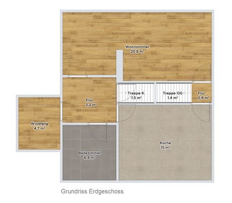 Grundriss Erdgeschoss