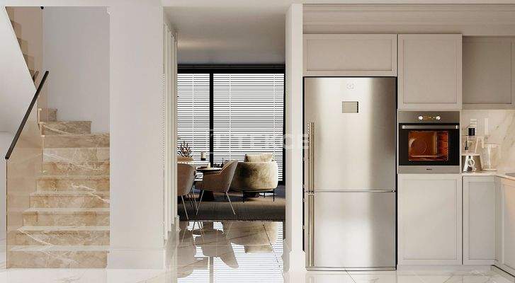 Villas with Pools and Indoor Parking in Döşemealtı Antalya