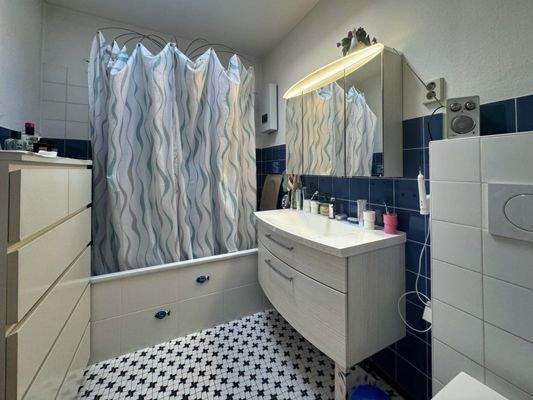 Badezimmer im Obergeschoss