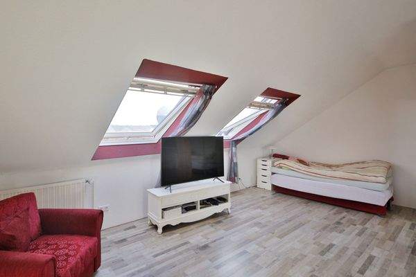 Wohn und Schlafzimmer