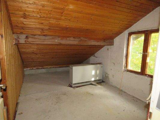Raum über der Garage 