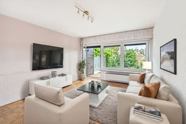 Einrichtungsvorschlag - Staging Wohnzimmer