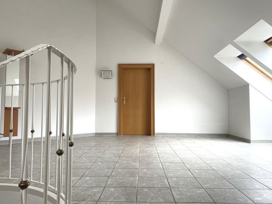 Galerie im Dachgeschoss