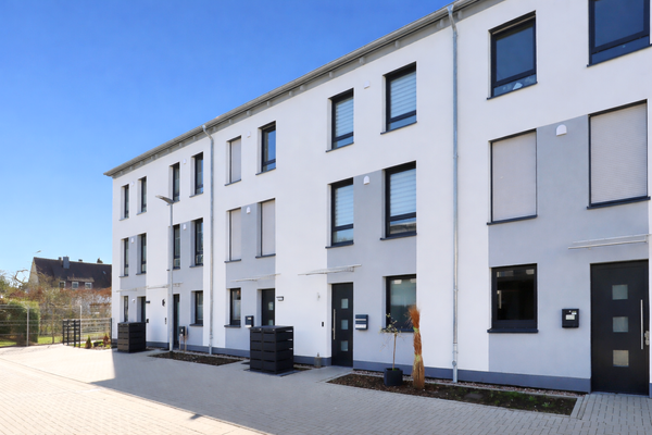 Moderne Reihenhäuser 