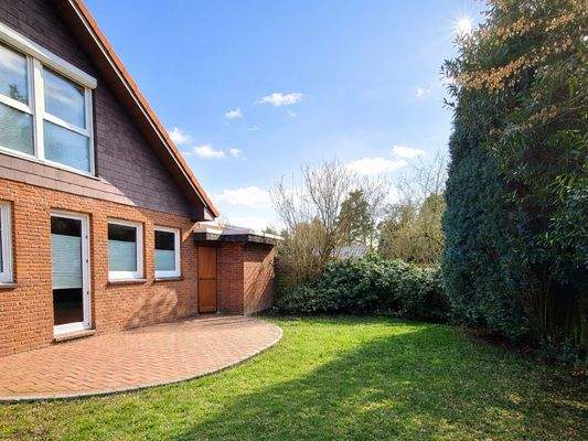 Gartenansicht Hinterhaus