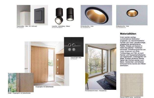 Collage Inneneinrichtung