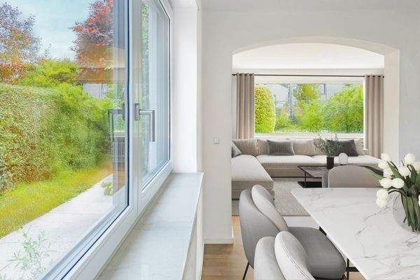 Ess-/ Wohnbereich möbliert