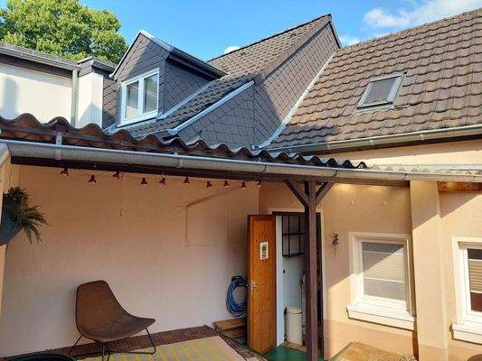 Überdachte Terrasse