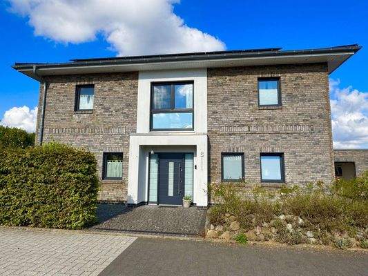 Überdachter Eingang