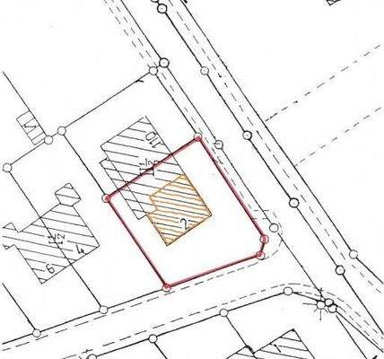 Lage auf dem Grundstück