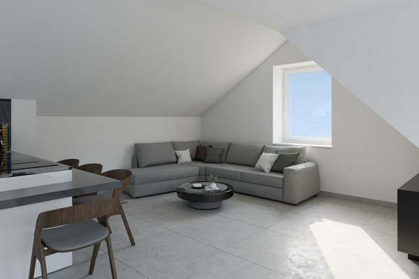 Wohnzimmer visualisiert