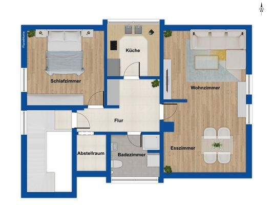 Grundriss Dachgeschoss