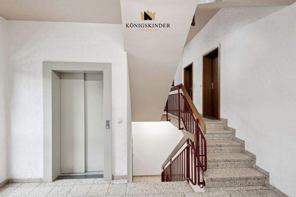 Komfortabel dank Aufzug