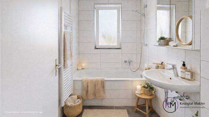 .. das Badezimmer (Virtuelles Homestaging)