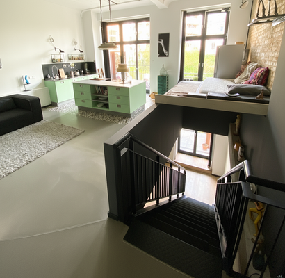 Haus-im-Haus-Gefühl auf zwei Etagen