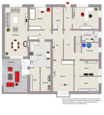 Exposéplan Untergeschoss