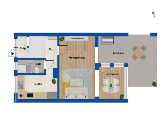 Grundriss Erdgeschoss