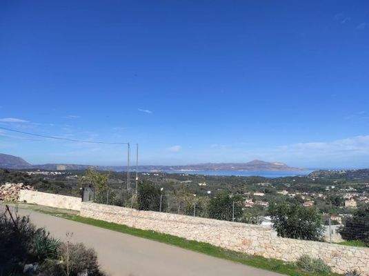 Kreta, Gavalochori: Grundstück mit unbegrenztem Panoramablick auf das Meer zu verkaufen