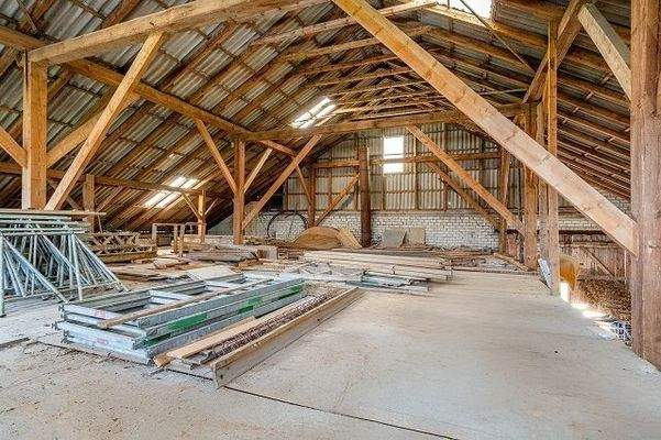 Dachboden der Scheune