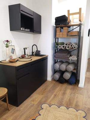 Küche und Utensilien