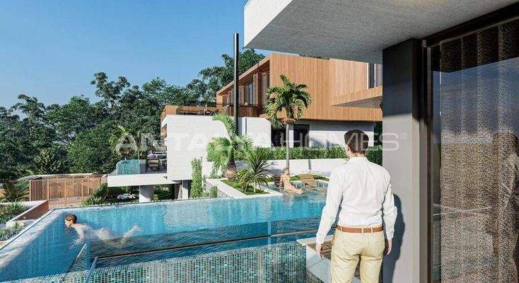 Villas in Alanya Tepe with Private Swimming Pool