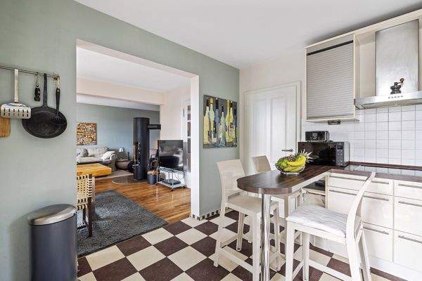 Küche und Wohn / Essbereich