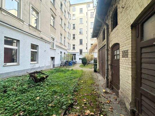 Blick in den Innenhof