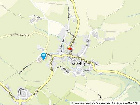 Geolyzer Kartenausschnitt