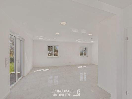 Blick in den Wohnbereich