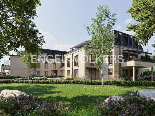 Modernes Villenensemble