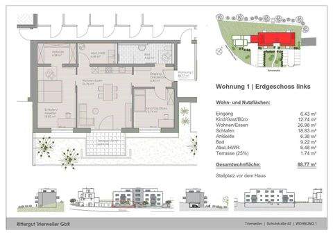 Trierweiler Wohnungen, Trierweiler Wohnung mieten