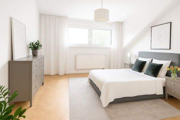 Visualisiertes Einrichtungskonzept - Schlafzimmer