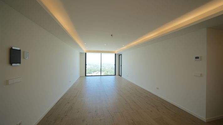 Wohnzimmer mit Panoramablick