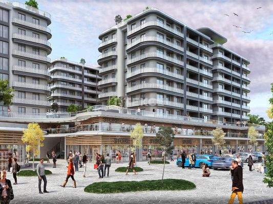 Apartments in a Mixed-Project with Pool in Ankara Sincan