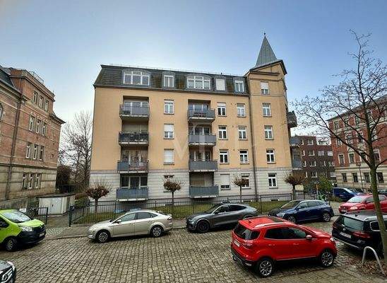 Außenansicht des Wohnhauses