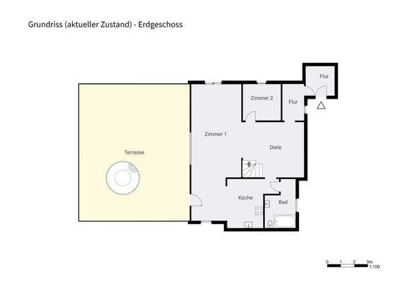 Grundriss - aktueller Zustand EG