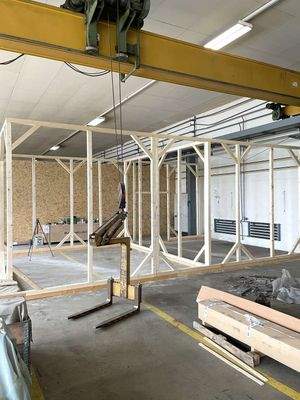 Ansicht Fertigung Garagen I