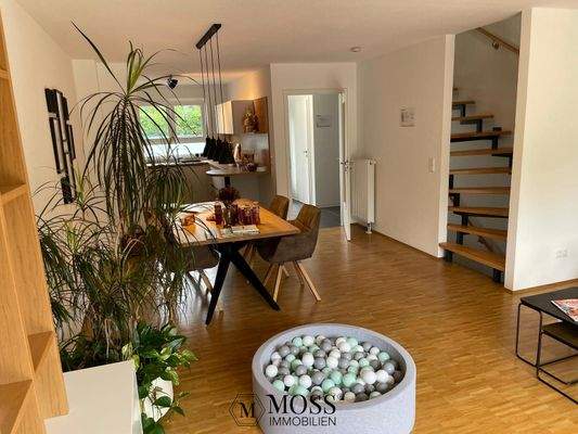 Musterhaus - Wohn - un Essbereich