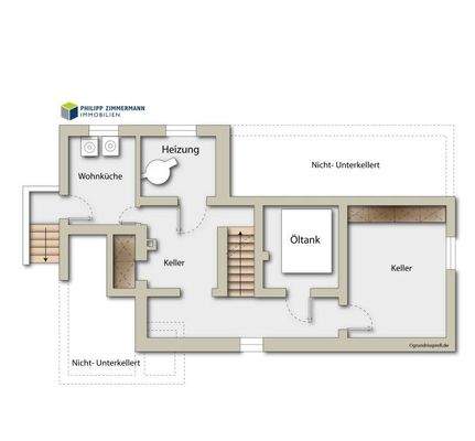 Grundriss UG Bestand