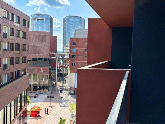 Balkon mit Weitblick zum Westfield