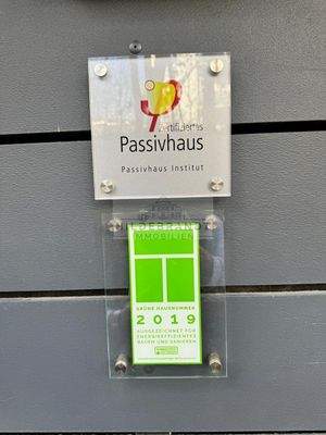 Zertifikat Passivhaus